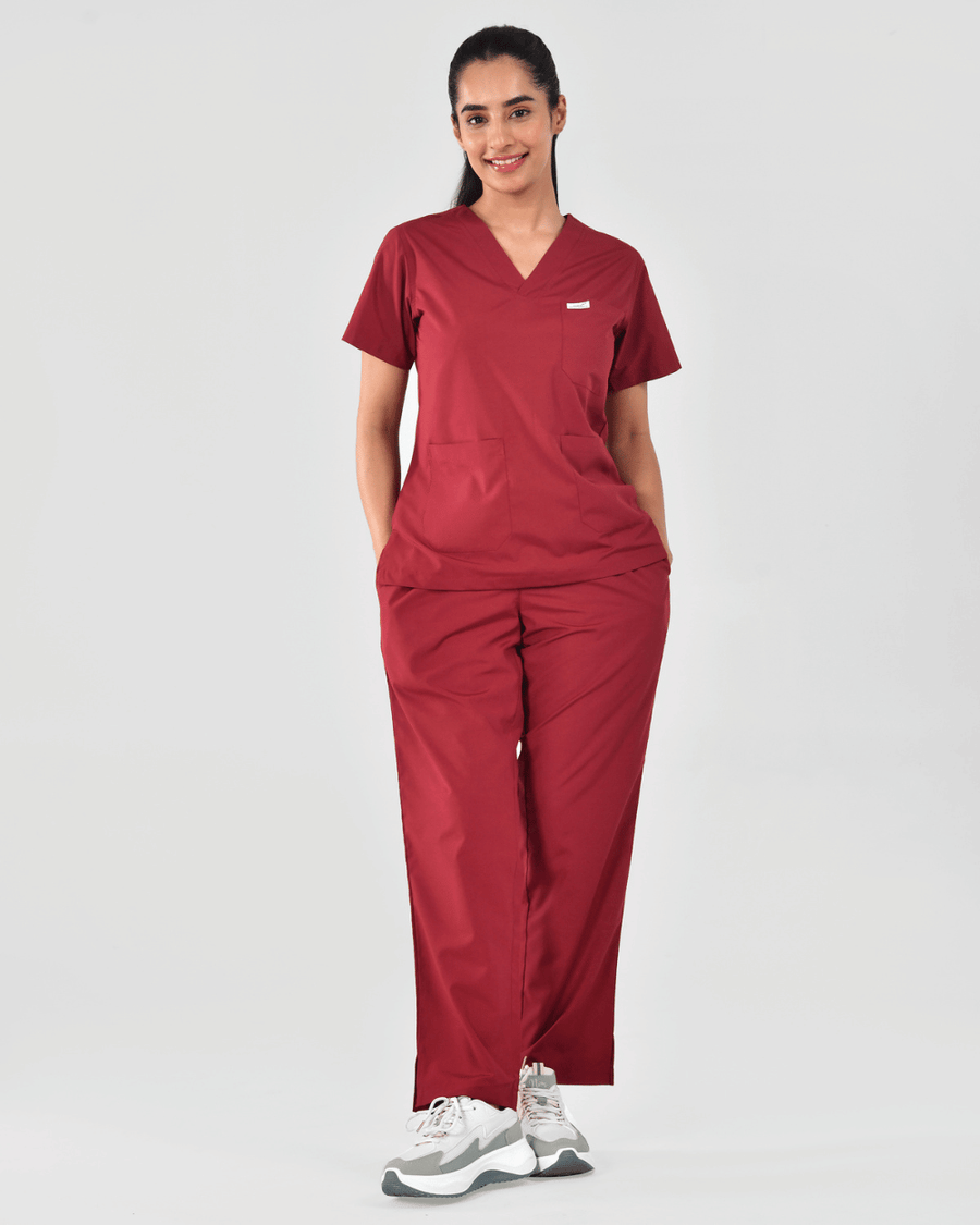 Women's FlaxPro V-Neck Scrub