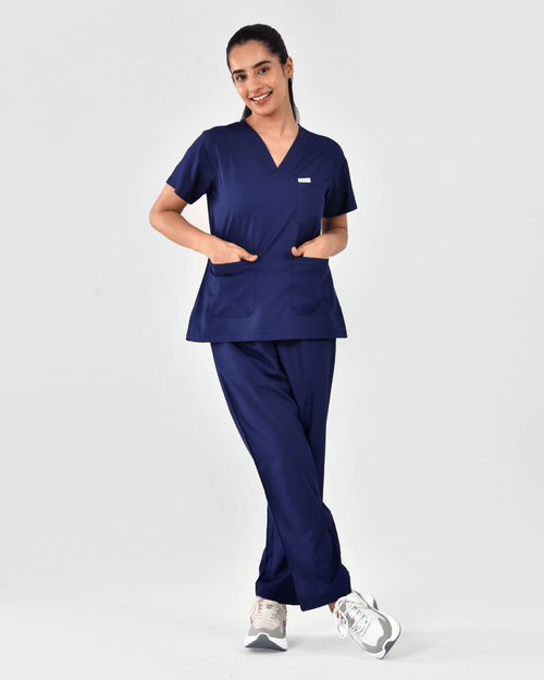 Women's Classic V-Neck Scrub Set