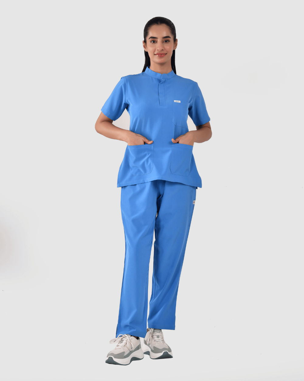 Women's Everyday Mandarin Collar  Scrub
