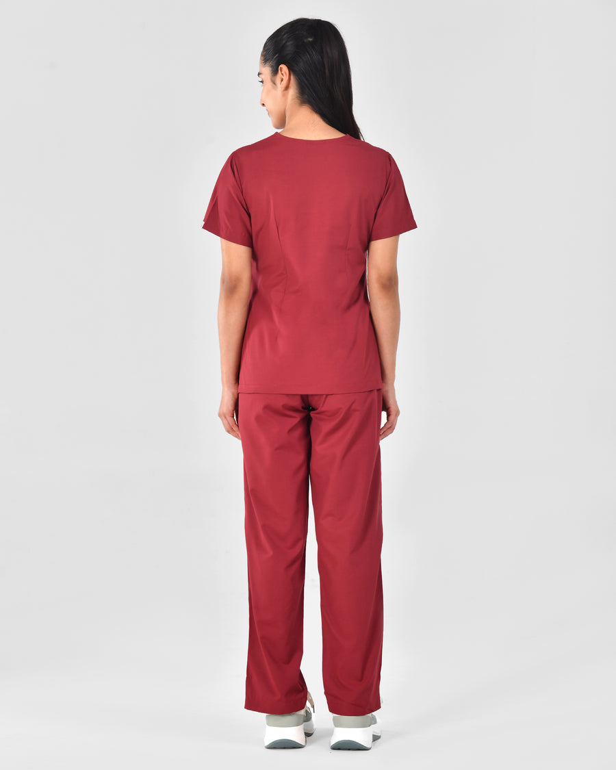 Women's Classic V-Neck Scrub Set