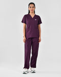 Women's V-Neck PV (poly-viscose) Scrub