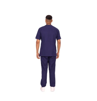 POLARIS MEDIFABRICS Men's 5-Pockets Poly-Viscose Scrub Suit